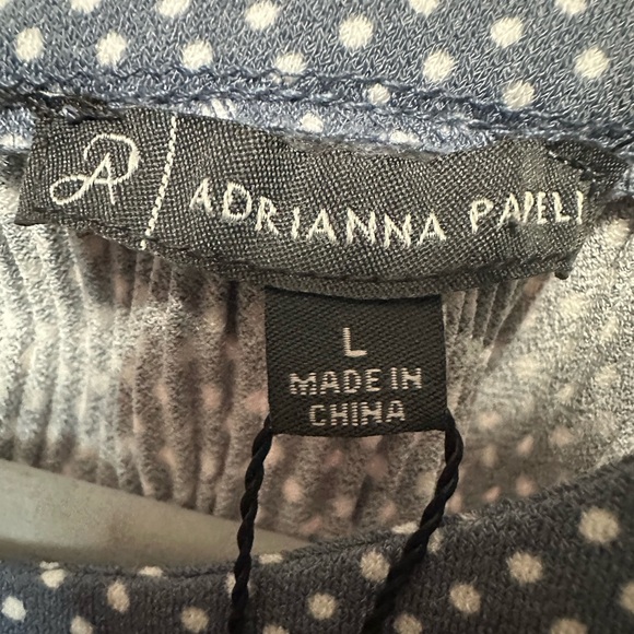 Adrianna Papell Gray Sleeveless Top NWT - Picture 2 of 7